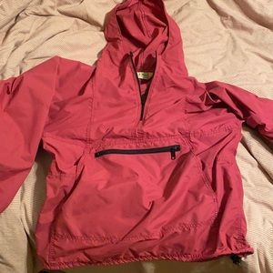 L.L. Bean Pullover Rain Coat